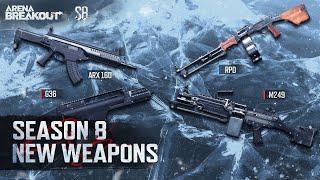 G36 & ARX160 Assault Rifles | Season 8 New Weapons Overview - Arena Breakout