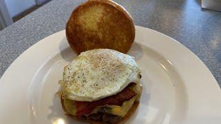 Fried Egg Burger - Easy Fast Recipe