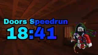 Doors speedrun in 18:41(No shop)