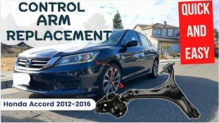 Front Left Control Arm Replacement Honda Accord 2012-2016