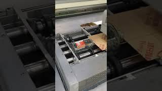 How does a Rotary printer work?