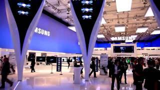 Samsung Monument LED TV at the IFA 2009 Berlin