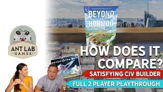 Beyond the Horizon Board Game | Playthrough | Review