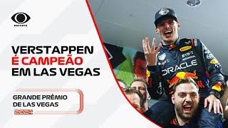 Max Verstappen é campeão da temporada 2024 da F1 em Las Vegas; veja os melhores momentos