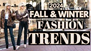 The Most Wearable Fall and Winter Fashion Trends 2024 | Fashion Over 40