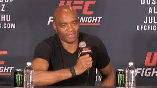 Daniel Cormier's new opponent Anderson Silva addresses the media