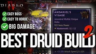 BEST DRUID BUILD (final version) - POISON STORM SLIDE META Diablo 4 Season 5