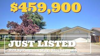 Stockton CA Home for Sale: 929 Springoak Way - Stockton Realtor