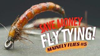 How to Save Money Fly Tying - Swaping materials - and more! Mainely Flies Pod Cast #5