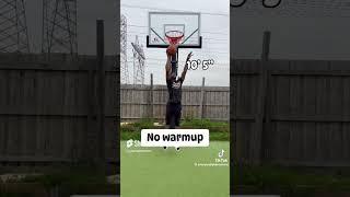 No warmup dunk on 20ft #basketball #shorts