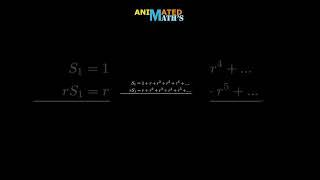 "Infinite Geometric Series." #shorts