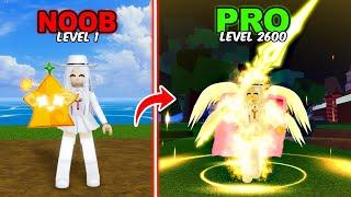 Noob to Pro as Rip Indra Chan using the Light Fruit in Blox Fruits! Level 1 to Max Level