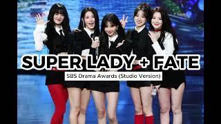 (G)I-DLE - Super Lady + Fate Performance | 2024 SBS Drama Awards (Studio Version with Live Vocals)