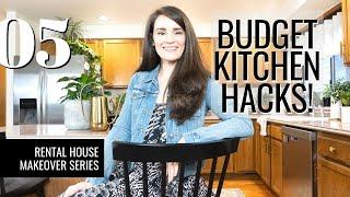 DIY KITCHEN MAKEOVER | Renter-Friendly Hacks, Budget Update, ft. Target Shop With Me