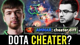 CHEATER IN DOTA 2? - "MALR1NE MONKEY KING destroying "AMMARS" in ranked.."