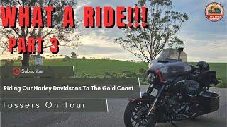 What A Ride!! Riding Our Harley Davidsons To The Gold Coast Part 3.