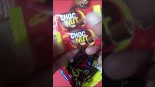 choc nut candy ASMR #satisfying #chocolate #candy #asmrsounds #asmr #shorts #kidermusa