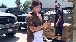 Warehouse audit #karen comes out doing cam back don’t film the business calls police no show !!!