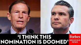 JUST IN: Richard Blumenthal Reveals 5-10 Republicans Have Told Him They Are A 'No' On Pete Hegseth