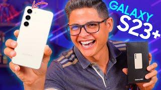 CHEGOU! Samsung GALAXY S23 Plus, o irmãozinho do meio da LINHA S23! Unboxing e Impressões