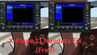 X-Plane 11 Navdata Out of Date Fix (Free!)