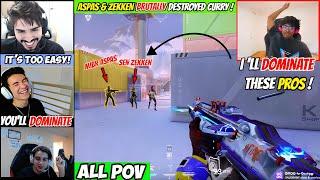 SEN Zekken & MiBR Aspas Brutally Destroyed Curry with Jakee in NA Ranked | Valorant