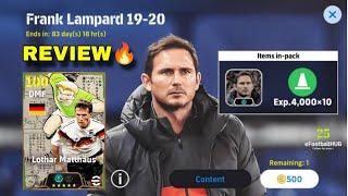 FRANK LAMPARD MANAGER WORTHManvir GOAT  ReviewPACK OPENING LIVE #efootballlive