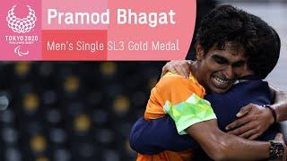  Pramod Bhagat Wins GOLD for India in the Badminton Singles SL3 | Tokyo 2020 Paralympic Games