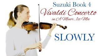 Make this One Your EPIC Performance Piece!  Vivaldi a-minor, 1st movement