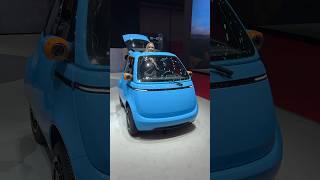 Бабл автомобиль Microlino 🫧Купили бы себе такой?)) #топвидео #топчик #microlino #авто #барселона