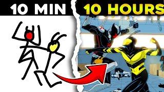 Drawing Challenge - 10 Minutes vs 1 Hour vs 10 Hours