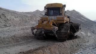 Бульдозер CAT D6R LGP. Ширина траков - 914мм