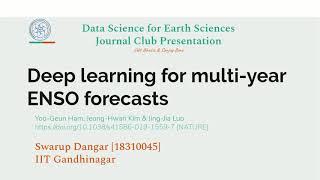 Journal club presentation | IIT Gandhinagar, India