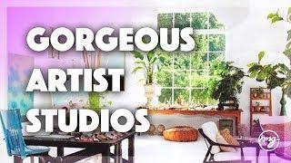 Top 10 Art Studio Spaces (Lofts, She Sheds, Creative Space Ideas)