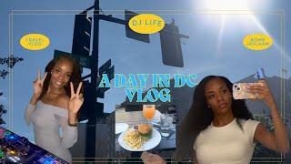 A Day in DC Vlog | dj life, travel, etc. | Bomb Jahlaam