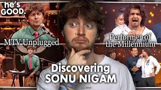 DISCOVERING SONU NIGAM! (Abhi Mujh Main Kahin, Performer of the Millennium | Vocal Reaction)