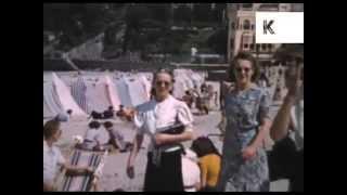 1939 Brittany Beach and Sunset, Colour France 1930s Archive Footage