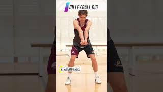 Volleyball dig technique #volleyball #volleyballworld #dig #physicaleducation #volleyballlife