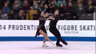 Shibutani Shibutani 2014 Nationals FD NBC