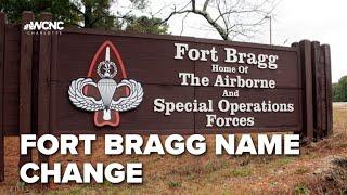 Fort Bragg to change name to Fort Liberty