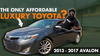 The ONLY affordable Toyota LUXURY CAR is this  AVALON | 2013 - 2017 Toyota Avalon Review