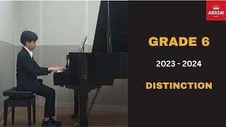 ABRSM 2023-2024 Piano Performance Grade 6 DISTINCTION 英國皇家音樂學院聯合委員會[Kashin Channel]