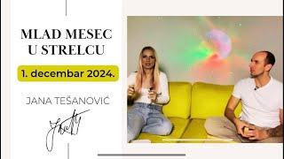  Mlad Mesec u Strelcu 1.decembar 2024. // Mark Temnikov // Jana Tešanović