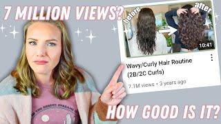 Reviewing Wavy/Curly Hair Routine (2B/2C Curls): Jasmine Briones' Amazing Curls And Waves!