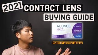 Monthly contact lens buying guide 2021 | Air Optix, Bausch and Lomb Ultra, Biofinity, Acuvue Vita