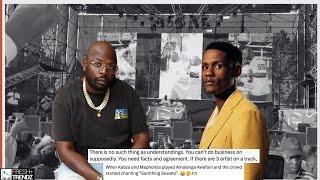 Social Media Users Advise Samthing Soweto On The Ongoing Drama With Maphorisa "You Need Facts"