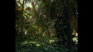 RAINFOREST GAME0LAY Demo :UNREAL engine: photorealistic Demo GAMEPLAY [RTX 2050]