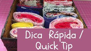 Dica rápida / Quick tip