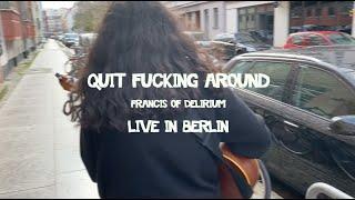 I went to Berlin to play this song