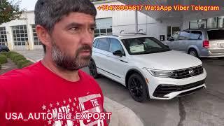 АВТО ИЗ США: покупаем новое авто 2022 VW TIGUAN SE-R BLACK у официального АВТО дилера в США